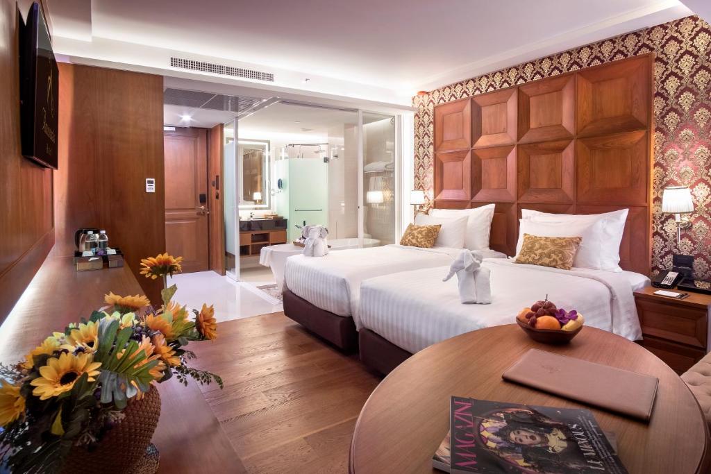 Двухместный (Улучшенный двухместный номер с 1 кроватью или 2 отдельными кроватями) отеля Amaranta, Бангкок
