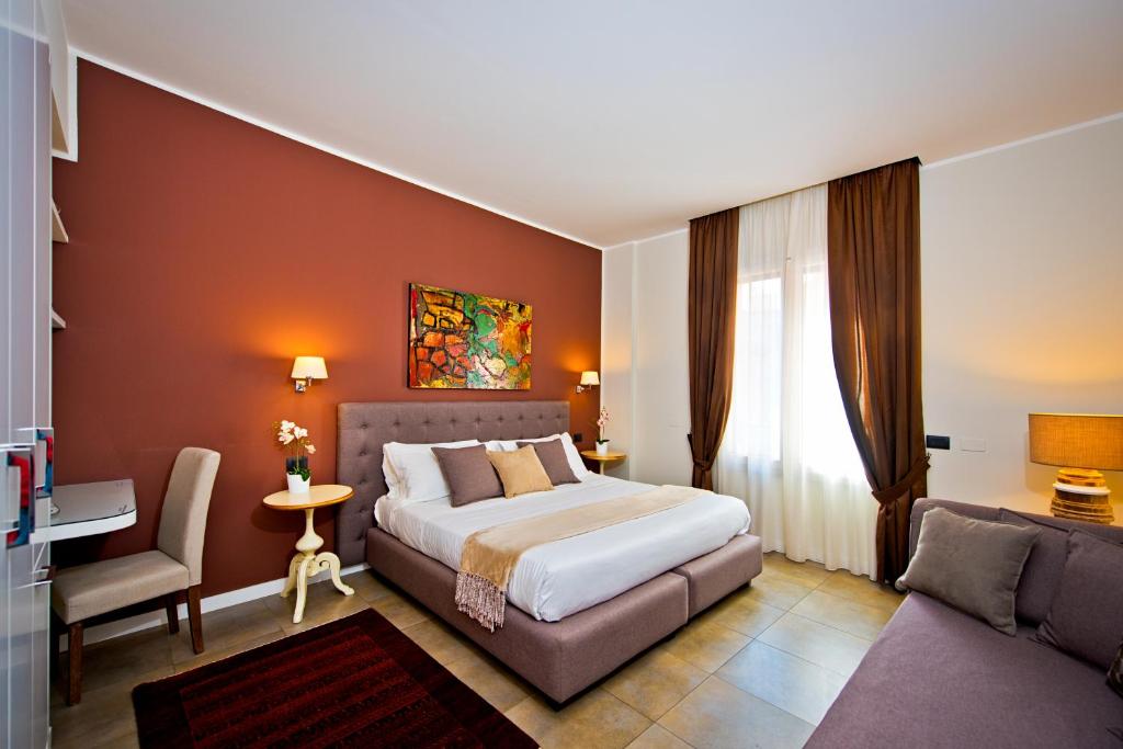 Двухместный (Улучшенный двухместный номер с 1 кроватью) отеля B&B Delle Vittorie, Палермо