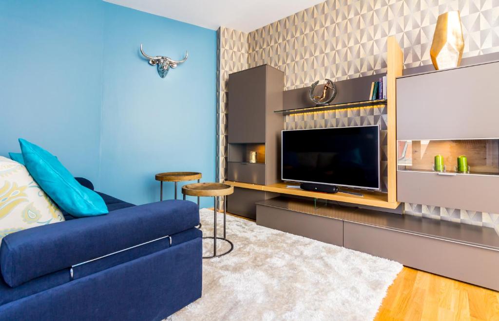 Апартаменты (Апартаменты с 2 спальнями и террасой), Abieshomes Serviced Apartment - Votivpark