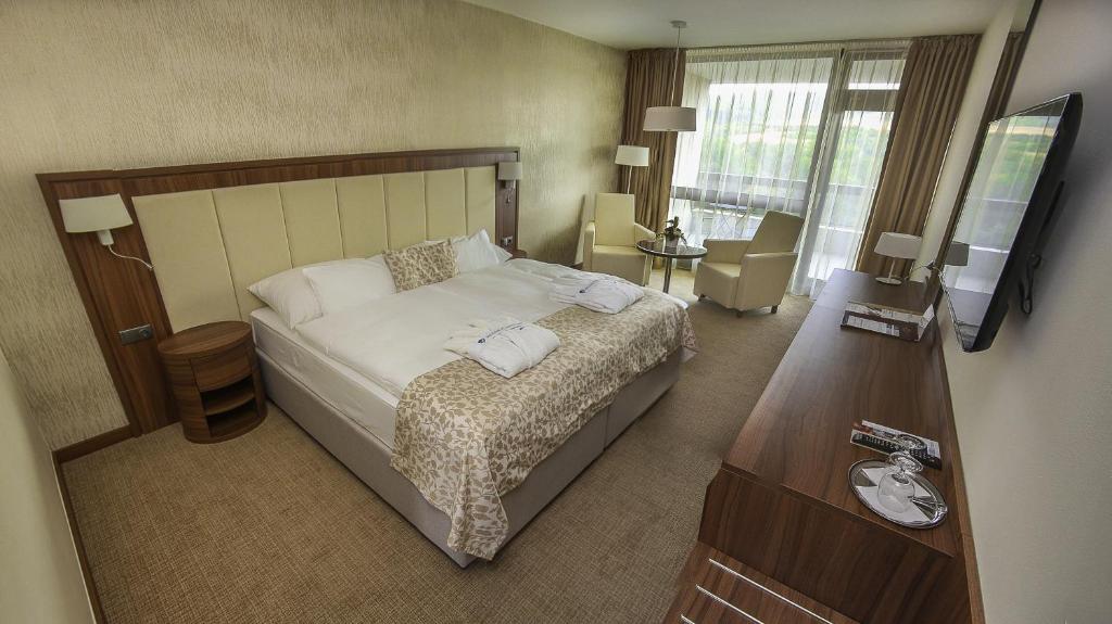 Двухместный (Двухместный номер «Премиум» с 1 кроватью (крыло Esplanade)) отеля Danubius Health Spa Resort Esplanade, Пьештяни