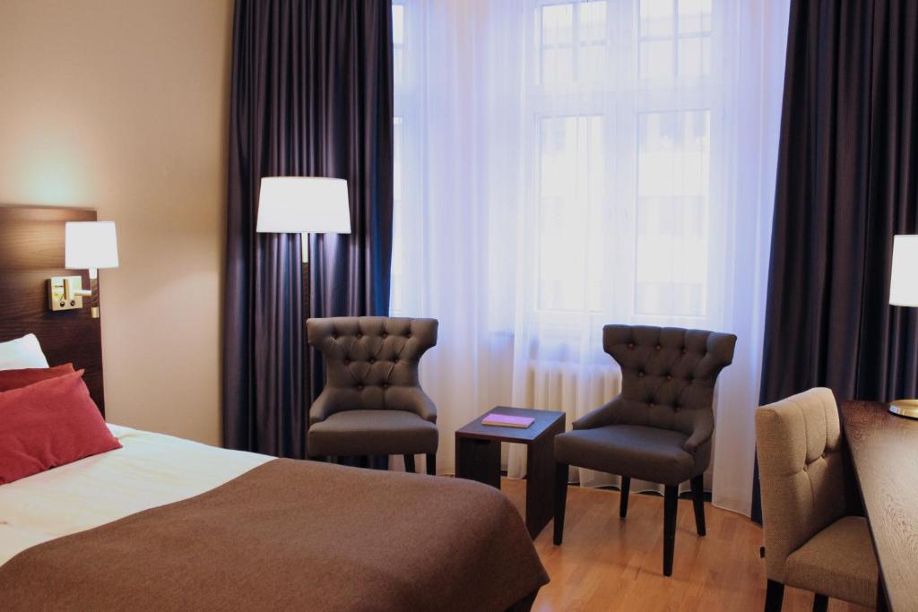 Двухместный (Стандартный двухместный номер с 1 кроватью или 2 отдельными кроватями и ужином) отеля Clarion Collection Hotel Drott, Карлстад
