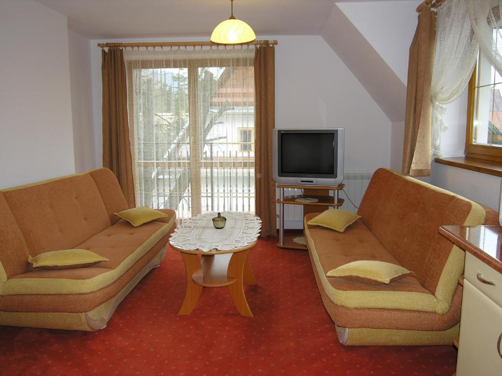 Двухместный (Номер-студио с мини-кухней и балконом), U Tomasza with parking