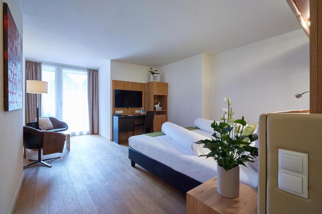 Двухместный (Двухместный номер «Комфорт» с 1 кроватью или 2 отдельными кроватями) отеля m3Hotel, Санкт-Антон-ам-Арльберг