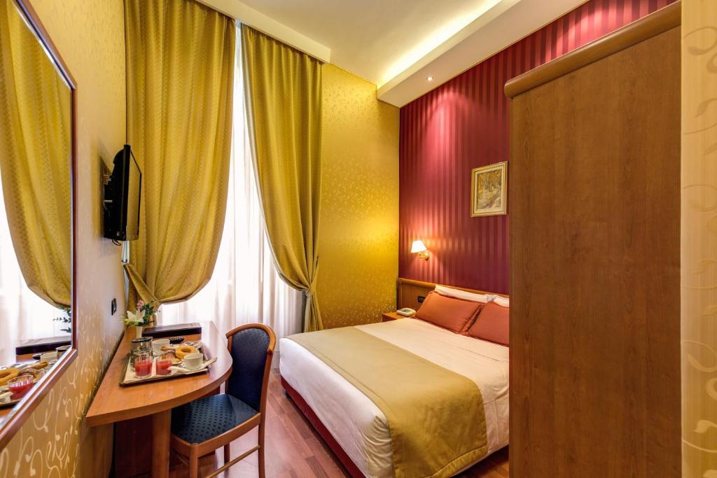 Двухместный (Двухместный номер с 1 кроватью или 2 отдельными кроватями) отеля Hotel Impero, Рим