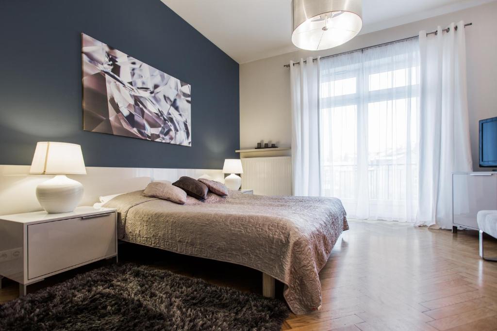 Апартаменты (Семейные апартаменты с 2 спальнями (6 взрослых)), 4Seasons﻿ Apartments Cracow