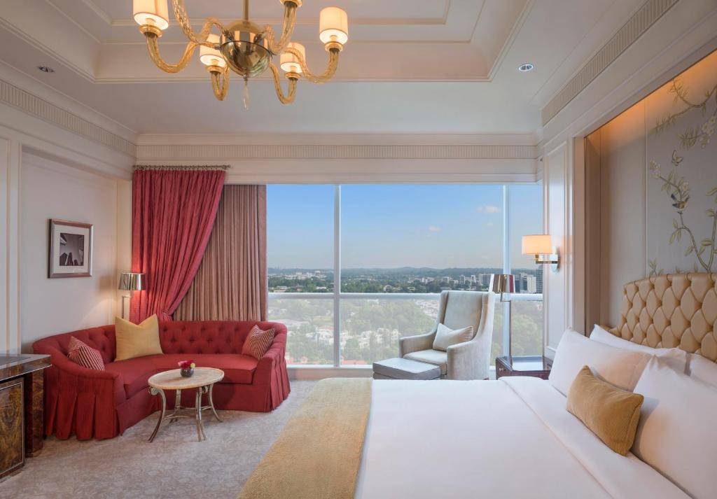 Двухместный (Пентхаус с кроватью размера «king-size») отеля The St. Regis Singapore, Сингапур (город)