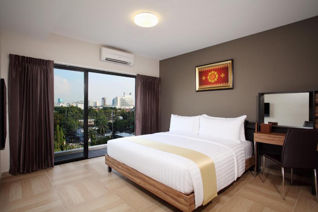 Сьюит (Люкс с 1 спальней) отеля Chiva Residence Bangkok, Бангкок