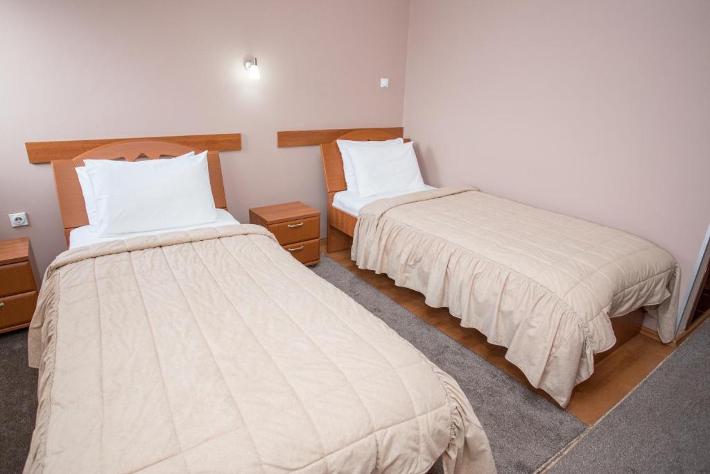 Двухместный (Двухместный номер с 2 отдельными кроватями) отеля Sin-Kom Hotel Garni, Пирот
