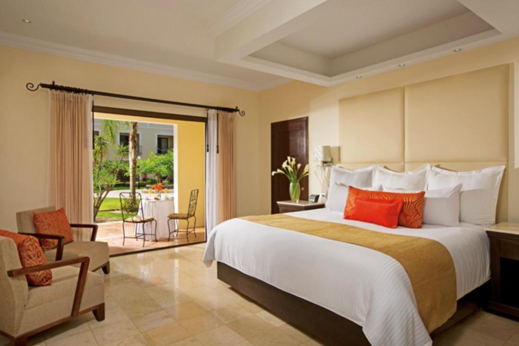 Двухместный (Двухместный номер Делюкс с 1 кроватью и видом на сад) курортного отеля Dreams Tulum Resort & Spa - All Inclusive, Тулум