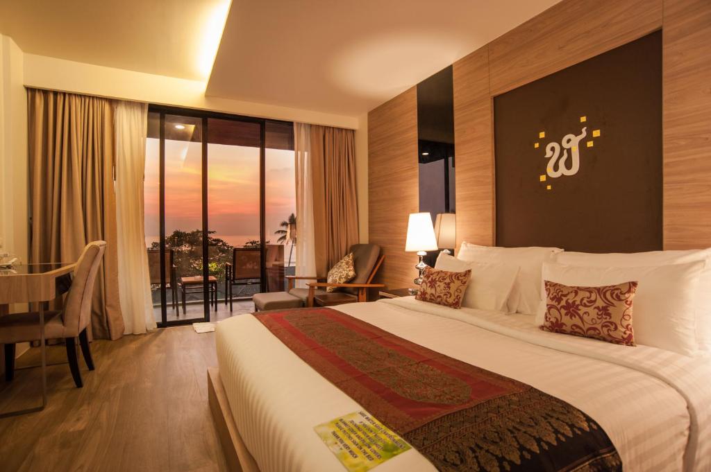 Двухместный (Двухместный номер Делюкс с 1 кроватью и видом на море) отеля The Erawan Koh Chang, Ко Чанг