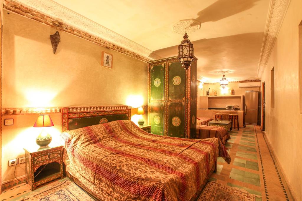 Сьюит (Люкс «Зеленый» с террасой), Riad Puchka