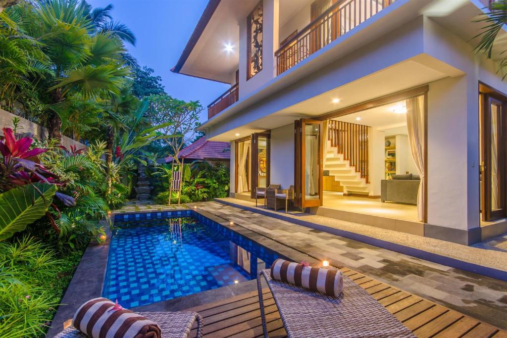 Вилла (Вилла с 2 спальнями и собственным бассейном), La-Meli Villas Ubud