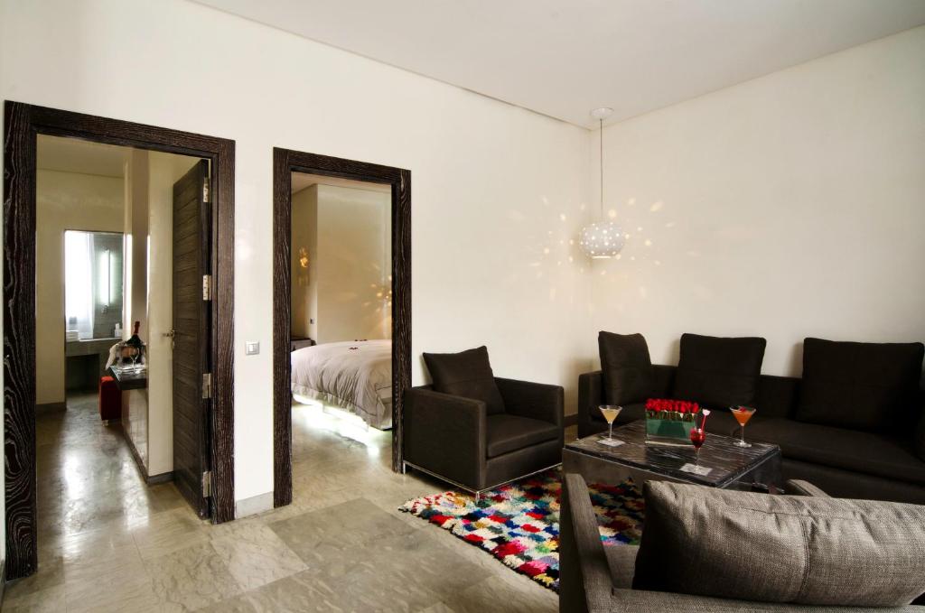 Четырехместный (Семейный люкс (для 4 взрослых)) отеля Cesar Resort & Spa, Марракеш