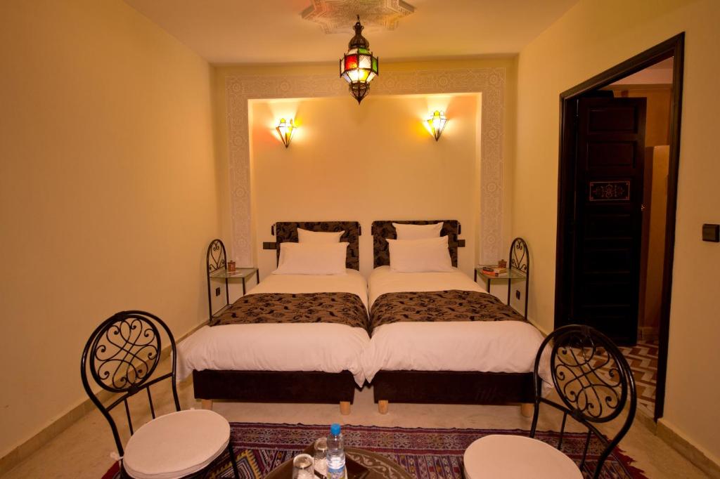 Двухместный (Двухместный номер с 1 кроватью или 2 отдельными кроватями и балконом) отеля Riad Signature, Марракеш
