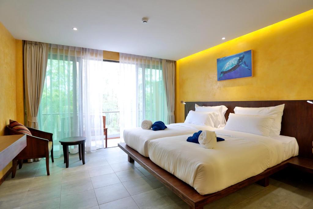 Двухместный (Двухместный номер с 2 отдельными кроватями) отеля Coriacea Boutique Resort, Пхукет
