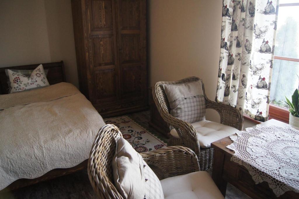 Двухместный (Двухместный номер с 2 отдельными кроватями и собственной ванной комнатой за пределами номера) отеля Siedlisko Nad Miedwiem, Щецин