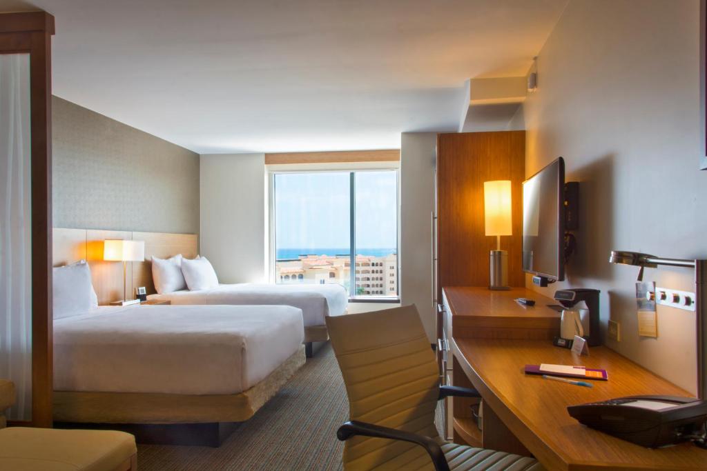 Двухместный (Номер с кроватью размера «king-size» и видом на море (Без дивана-кровати)) отеля Hyatt Place Los Cabos, Сан-Хосе-дель-Кабо