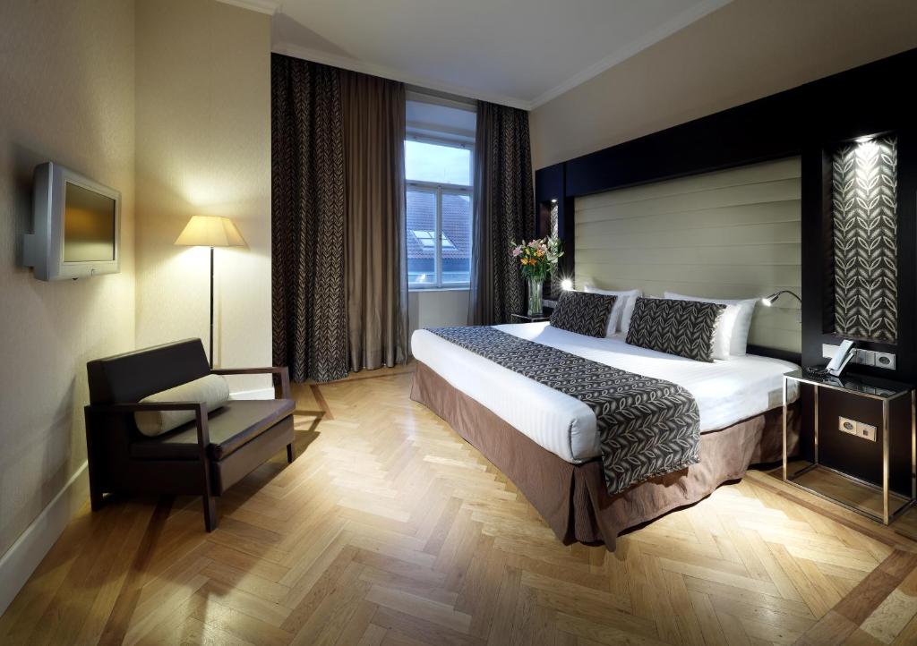 Двухместный (Двухместный номер с 1 кроватью или 2 отдельными кроватями) отеля Eurostars Thalia, Прага