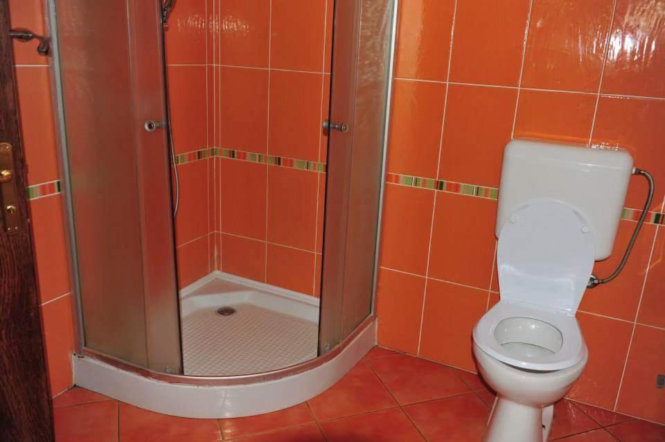 Трехместный (Трехместный номер с ванной комнатой) гостевого дома Pensiunea Onix, Фэгэраш