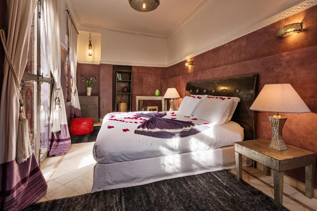 Двухместный (Стандартный двухместный номер с 1 кроватью) отеля Riad Les Jardins d'Henia, Марракеш