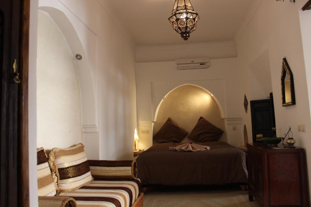 Двухместный (Luxury Double Room Patio View), Riad Jnan El Cadi