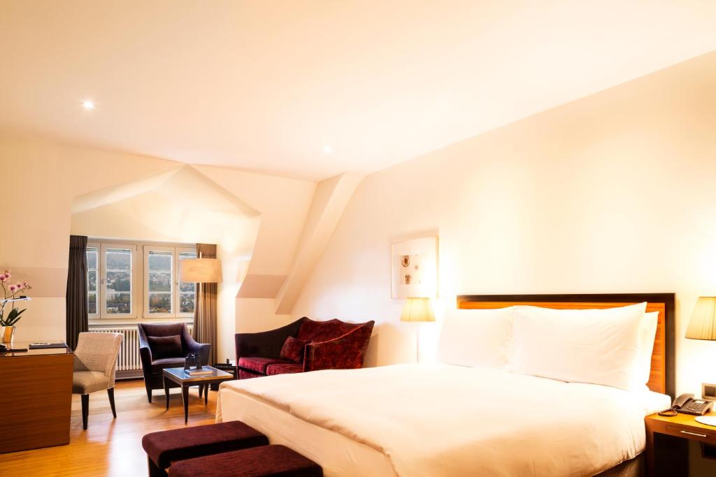 Двухместный (Стандартный двухместный номер с 1 кроватью) отеля Hotel Bellevue Palace Bern, Берн