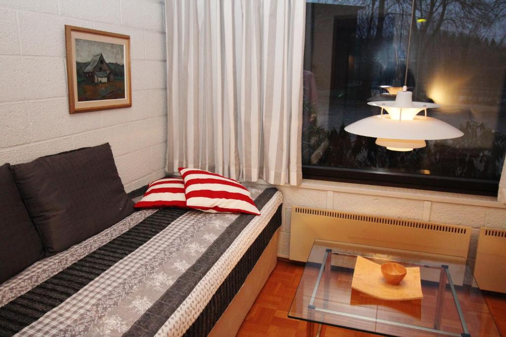 Двухместный (Двухместный номер с 1 кроватью или 2 отдельными кроватями и ванной комнатой) отеля Kymin Huvila, Коувола