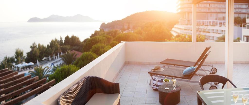 Апартаменты (Апартаменты Делюкс Residence с 2 спальнями и видом на море) отеля Sun Gardens Dubrovnik, Дубровник