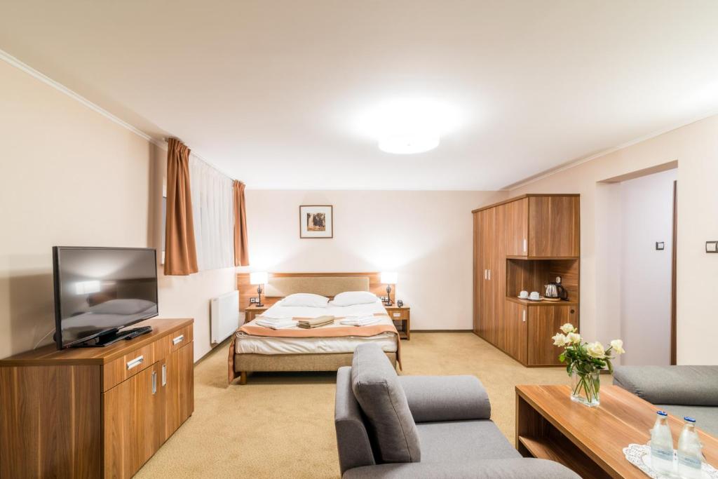 Двухместный (Двухместный номер Делюкс с 1 кроватью) отеля Hotel Polanica Resort & Spa, Поляница-Здруй