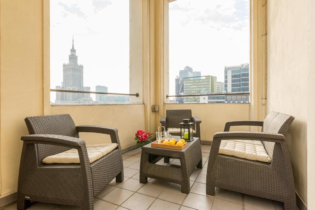 Апартаменты (Апартаменты с балконом - Marszalkowska 140), P&O Apartments Metro Centrum