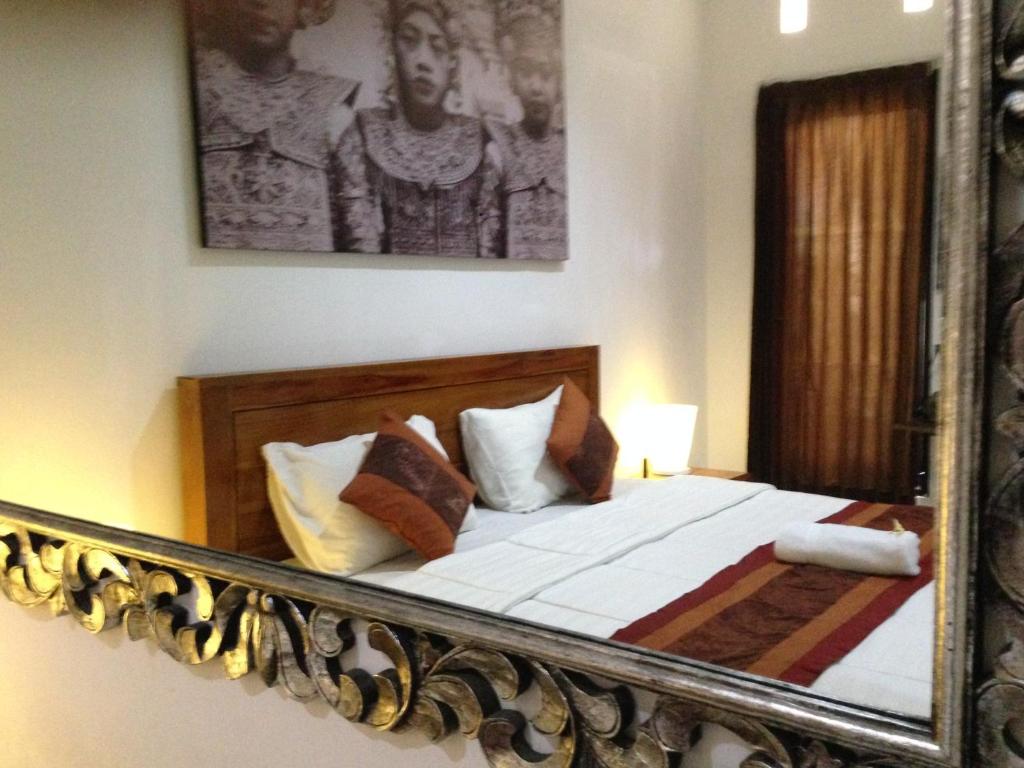 Двухместный (Двухместный номер Делюкс с 1 кроватью и балконом), Ubud Rooms B&B