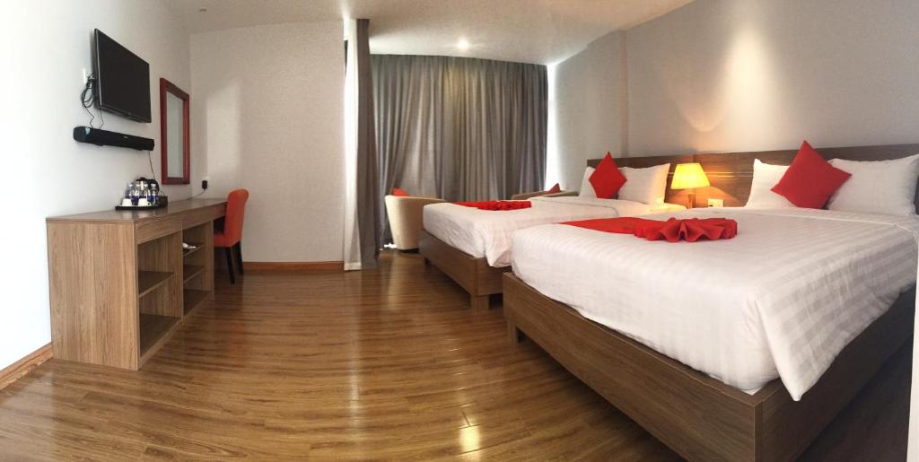 Апартаменты (Апартаменты с видом на море) отеля Maple Leaf Hotel & Apartment, Нячанг