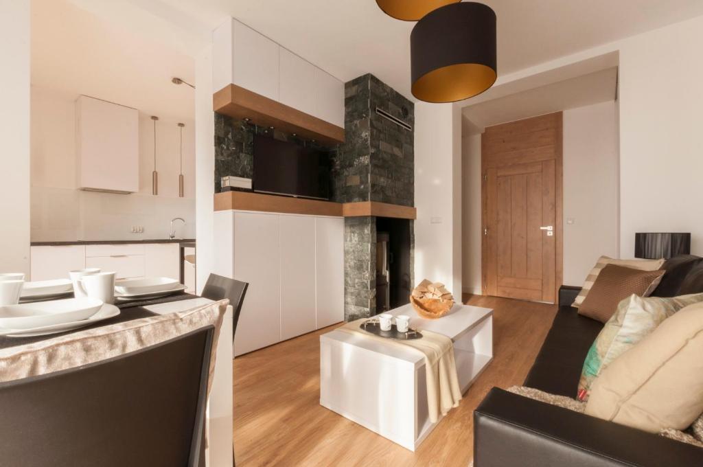 Апартаменты (Апартаменты с 1 спальней и террасой), Apartamenty Krzeptowskiego Zakopane