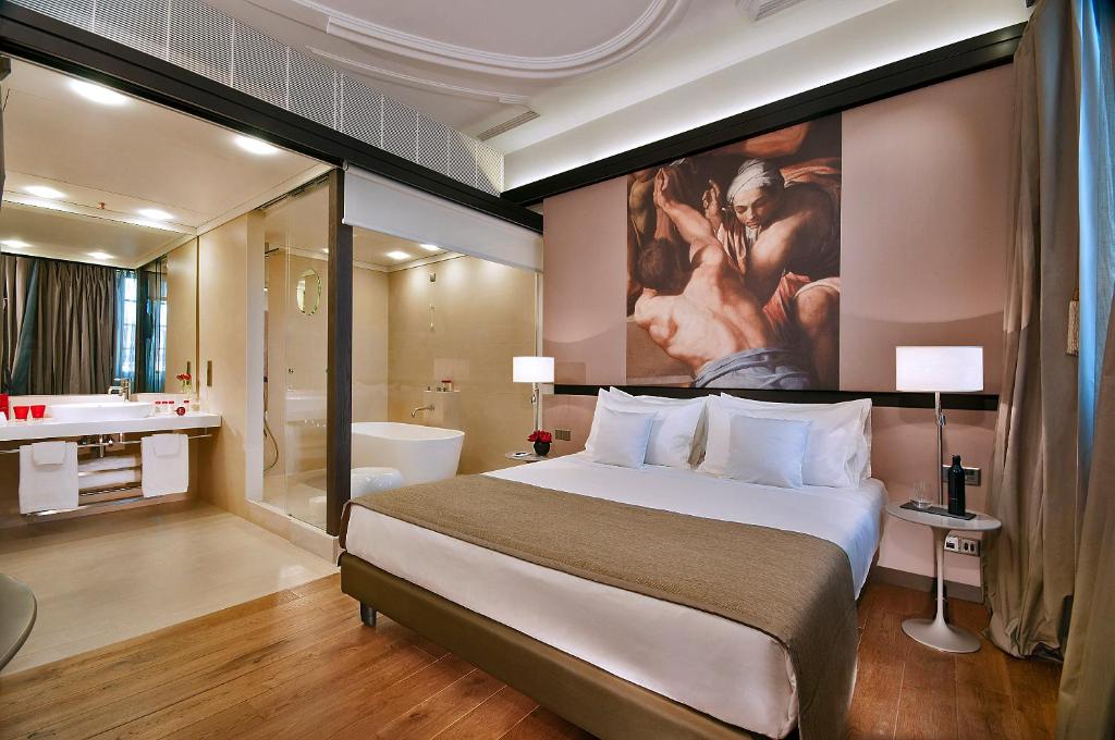 Сьюит (Полулюкс с доступом в спа-центр) отеля Gran Melia Rome – The Leading Hotels of the World, Рим