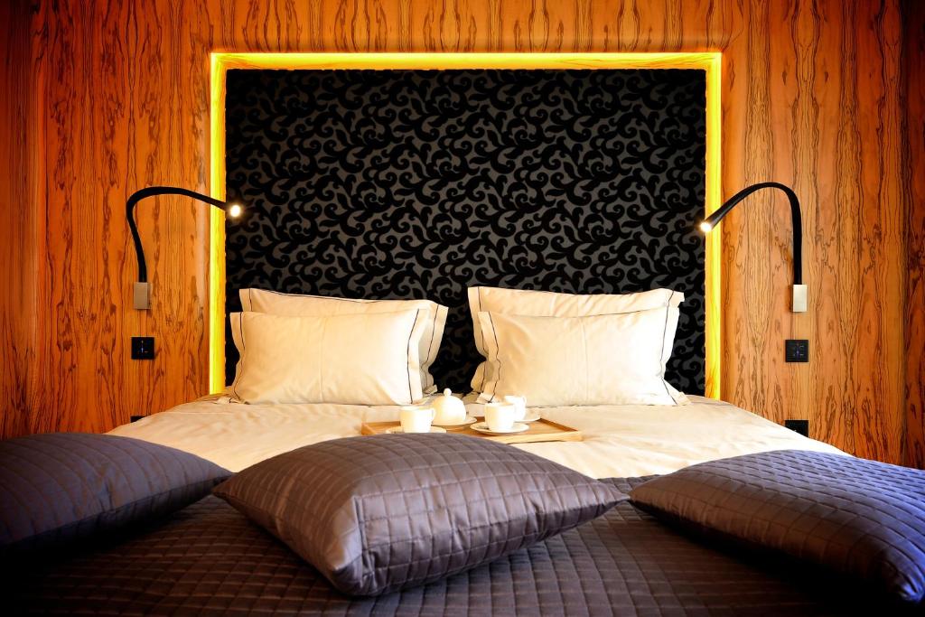Двухместный (Улучшенный двухместный номер с 1 кроватью и доступом в спа-центр - Здание Design) отеля Palanga Spa Design Hotel, Паланга