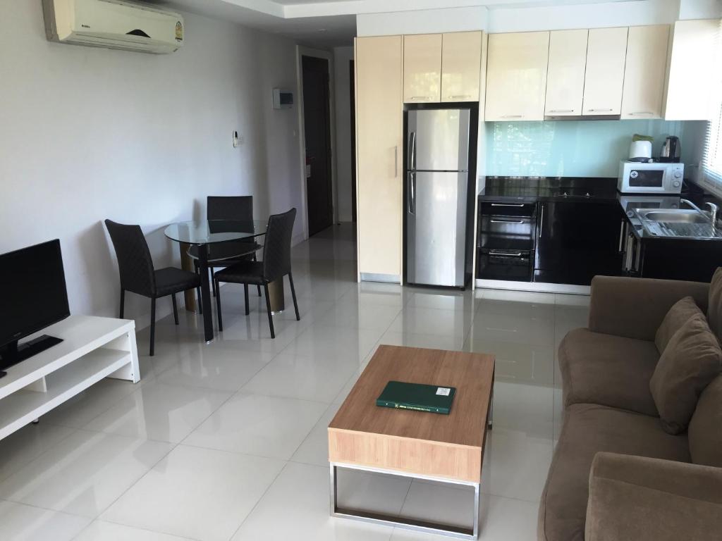 Сьюит (Улучшенный люкс с 1 спальней), Апарт-отель Jomtien Beach Penthouses