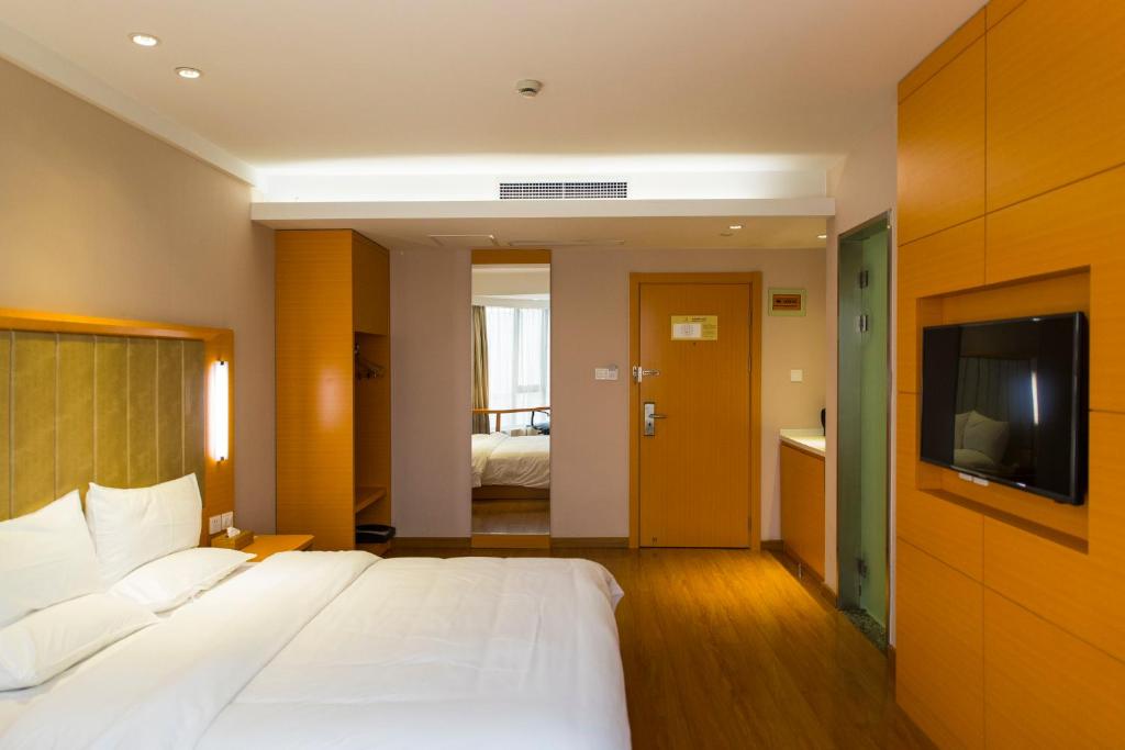 Двухместный (Для граждан материкового Китая - Улучшенный двухместный номер с 1 кроватью - Zero Pressure) отеля JI Hotel Hangzhou Xing Guang Avenue, Ханчжоу
