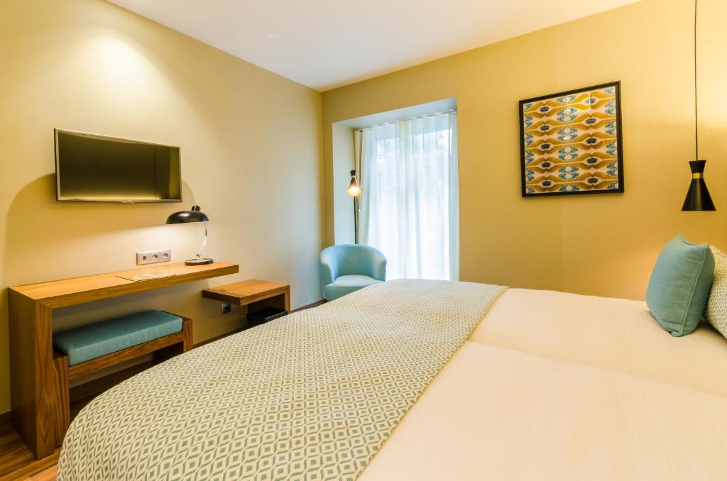 Двухместный (Двухместный номер с 1 кроватью или 2 отдельными кроватями - Для одноместного проживания) отеля Vincci Liberdade, Лиссабон