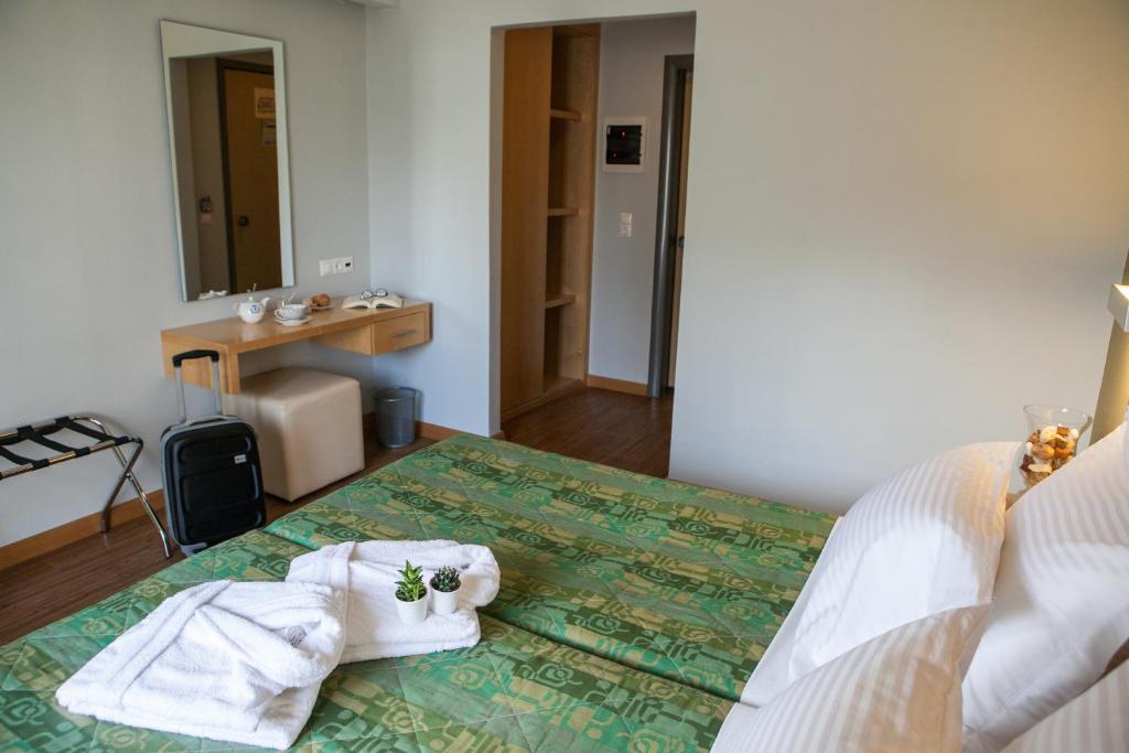 Двухместный (Двухместный номер с 1 кроватью или 2 отдельными кроватями) отеля Kronos Hotel, Платамонас
