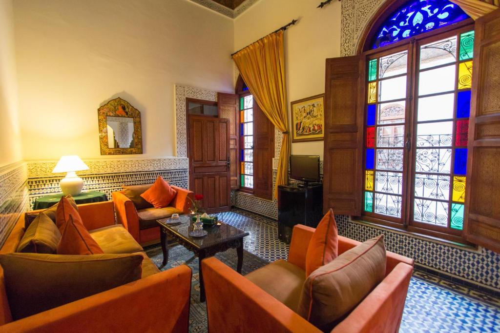 Сьюит (Люкс с кроватью размера «king-size») отеля Dar Al Andalous, Фес