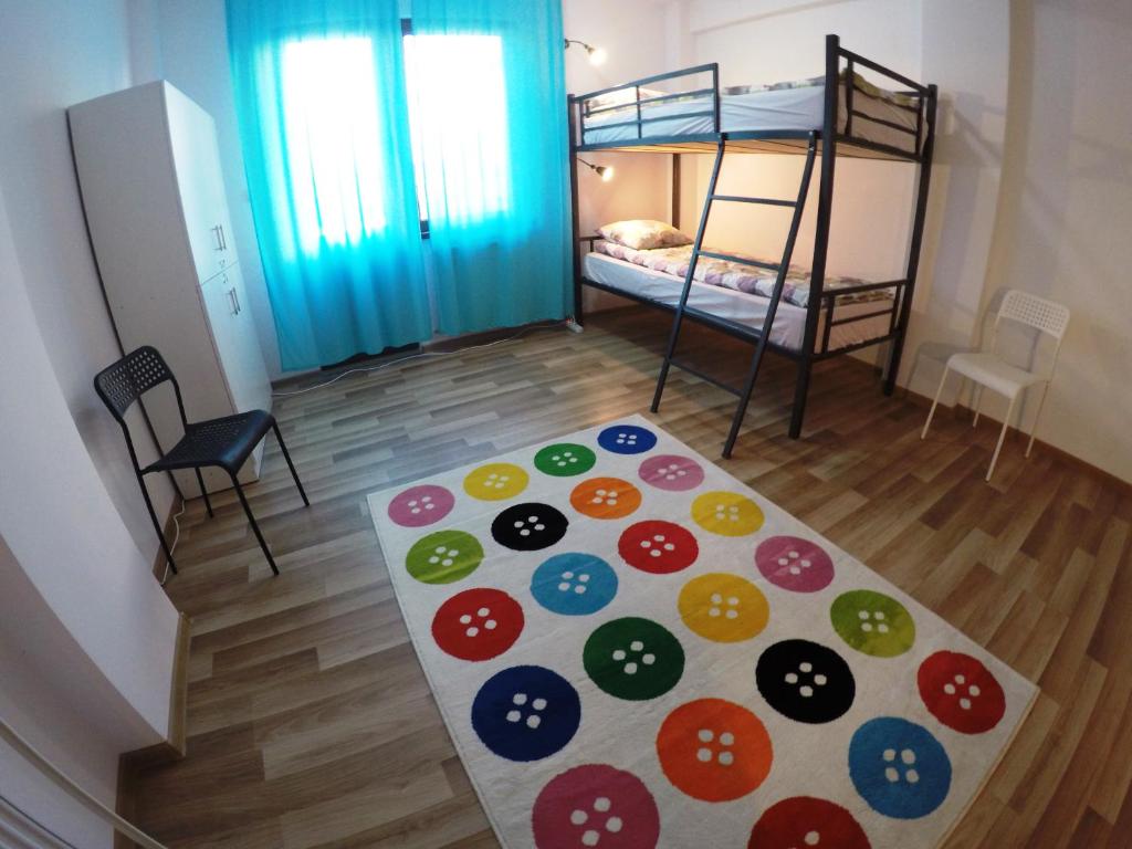 Номер (Кровать в общем номере для мужчин с 4 кроватями), Bicycle Hostel