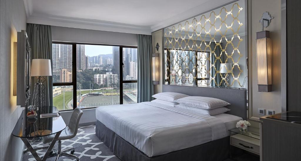 Двухместный (Предложение Fantastic 4 Business - Двухместный номер «Премьер» с 1 кроватью или 2 отдельными кроватями и бесплатным Wi-Fi) отеля Dorsett Wanchai, Hong Kong, Гонконг (город)