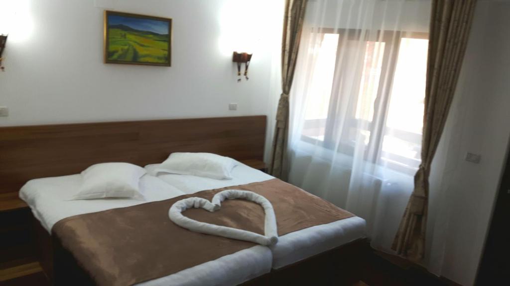 Двухместный (Стандартный двухместный номер с 1 кроватью или 2 отдельными кроватями, здание B, вид на реку) отеля Hotel Class, Рымнику-Вылча