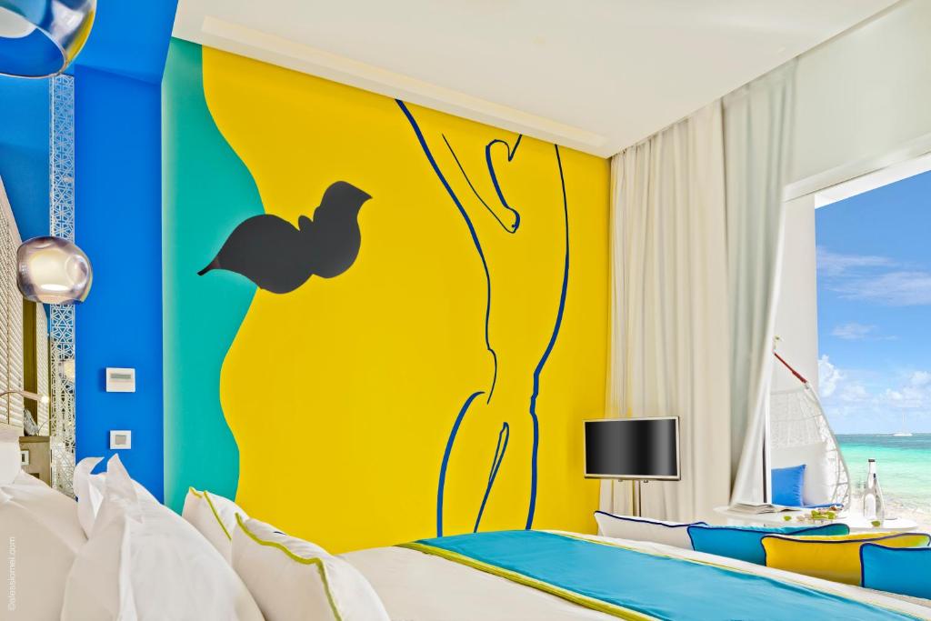 Двухместный (Улучшенный номер с кроватью размера «king-size», вид на сад/бассейн) отеля Sofitel Tamuda Bay Beach And Spa, Кабо-Негро