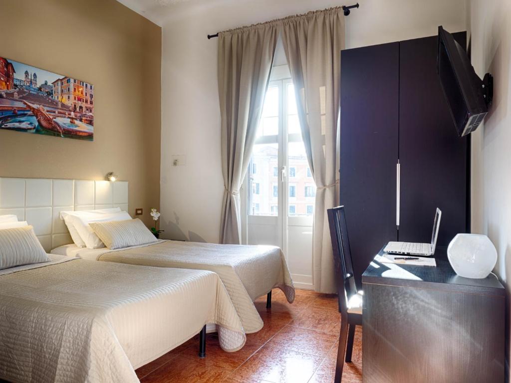 Двухместный (Двухместный номер с 2 отдельными кроватями) гостевого дома Sunny Guest House, Рим