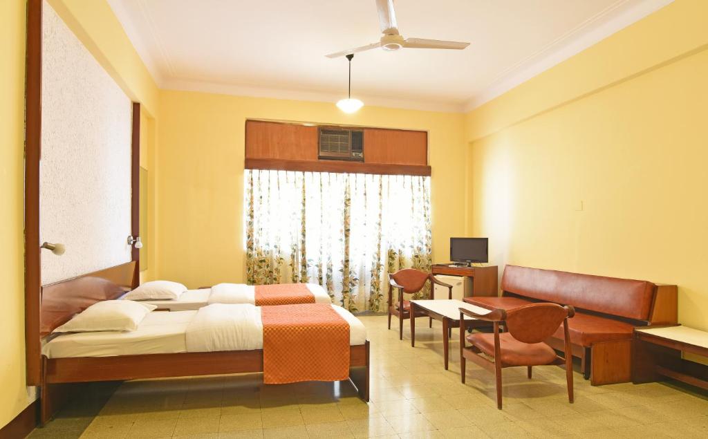 Двухместный (Двухместный номер с 1 кроватью или 2 отдельными кроватями) отеля Sea Green South Hotel, Мумбай