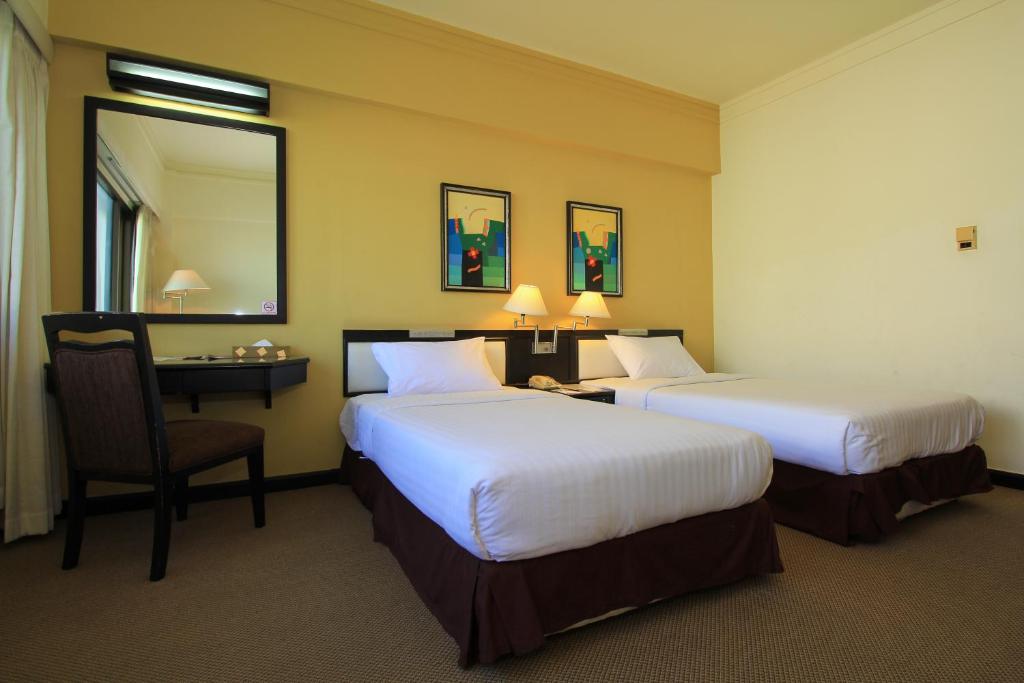 Двухместный (Улучшенный двухместный номер с 2 отдельными кроватями) отеля Chiang Mai Hill 2000, Чиангмай