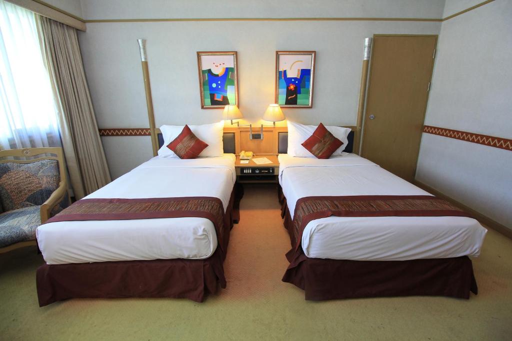Двухместный (Двухместный номер Делюкс с 2 отдельными кроватями) отеля Chiang Mai Hill 2000, Чиангмай