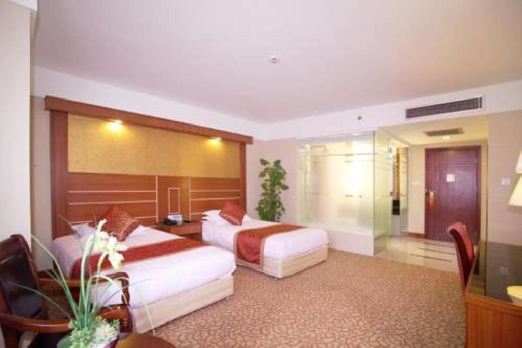 Двухместный (Стандартный двухместный номер с 2 отдельными кроватями) отеля Shanghai YUHANG Hotel, Шанхай