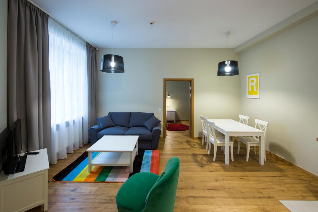 Апартаменты (Апартаменты с 1 спальней), Riga Lux Apartments - Skolas